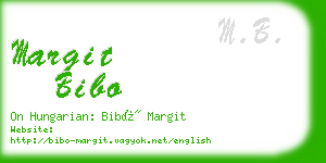 margit bibo business card